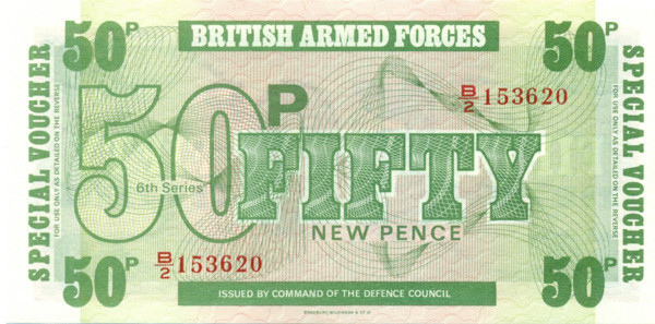 50 пенсов Великобритании 1972 года р M49