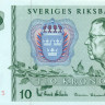10 крон Швеции 1977 года p52d