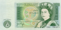 1 фунт Великобритании 1978-1984 года p377a