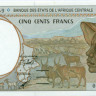 500 франков Камеруна 2000 года р201Еg