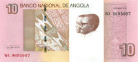 10 кванз Анголы 2012 года pnew