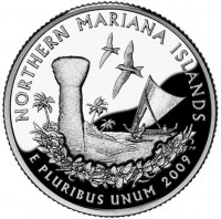 25 центов, Северные Марианские острова, 30 ноября 2009