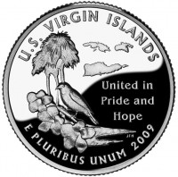 25 центов, Американские Виргинские острова, 28 сентября 2009