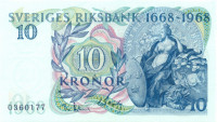 10 крон Швеции 1988 года p56