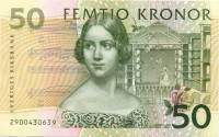 50 крон Швеции 2002 года p62a