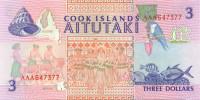 3 доллара Островов Кука 1992 года р7