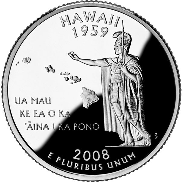 25 центов, Гавайи, 4 ноября 2008