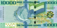10000 леоне Сьерра-Леоне 2010 года p33a