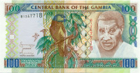 100 даласи Гамбии 2001-2005 годов р24с