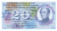 20 франков Швейцарии 07.03.1973 года р46u(3)