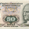 50 лир Турции 1970(1976) года p188(2)