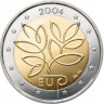 2 евро, 2004 г. Финляндия (Расширение Европейского союза)