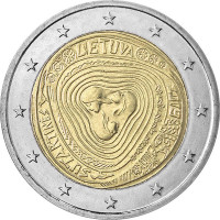 2 евро, 2019 г. Литва. Сутартинес