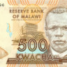 500 квача Малави 01.01.2012 года р61a