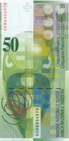 50 франков Швейцарии 2004 года р71b(2)