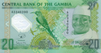 20 даласи Гамбии 2014 года р30