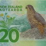 20 долларов Новой Зеландии 2016-2018 года p193