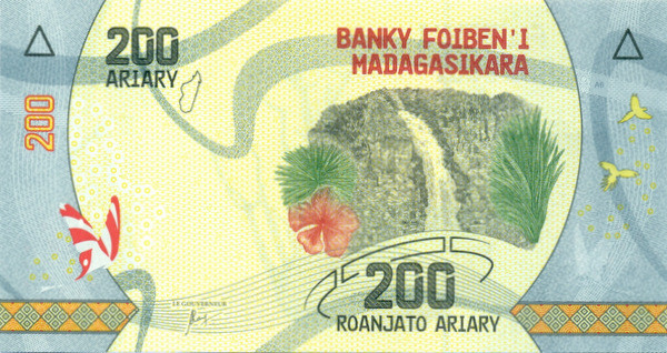 200 ариари Мадагаскара 2017 года р98