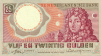 25 гульденов Нидерландов 1955 года р87