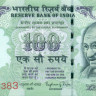 100 рупий Индии 2016-2018 года р105