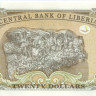 20 долларов Либерии 2003-2009 года р28