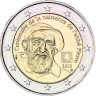2 евро, 2012 г. Франция (100 лет со дня рождения аббата Пьера)