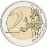 2 евро 2021 г. Бельгия 100 лет Бельгийско-Люксембургскому экономическому союзу