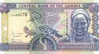 50 даласи Гамбии 2001-2005 годов р23c