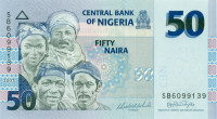 50 наира Нигерии 2007 года р35b