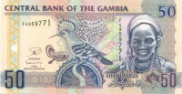 50 даласи Гамбии 2006-2013 годов р28c