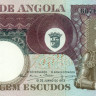 100 эскудо Анголы 1973 года р106