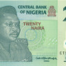 20 наира Нигерии 2006-2022 года р34
