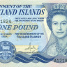 1 фунт Фолклендских островов 1984 года р13а