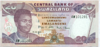 20 лилангени Свазиленда 2001-2006 года р30