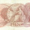 10 шиллингов Великобритании 1966-1970 годов p373b