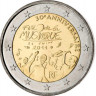 2 евро, 2011 г. Франция (30 лет Дню музыки во Франции)