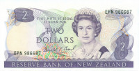2 доллара Новой Зеландии 1981-1992 годов р170с