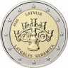 2 евро, 2020 г. Латвия. Латгальская керамика