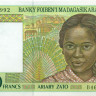 500 франкнов Мадагаскара 1994 года р75b
