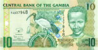 10 даласи Гамбии 2006-13 годов р26(3)