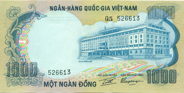 1000 донг Южного Вьетнама 1972 года p34a