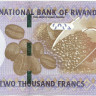 2000 франков Руанды 2024 года. P-W44