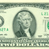 2 доллара США 2009 года р 530a