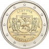 2 евро, 2020 г. Литва. Аукштайтия