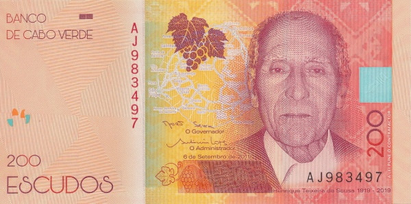 200 эскудо Кабо-Верде 2019 года. Р-W76
