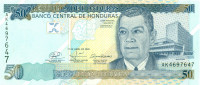 50 лемпира Гондураса 17.04.2008 года р94b