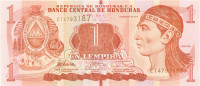 1 лемпира Гондураса 2012 года p96