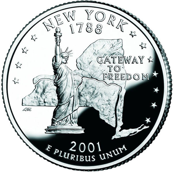 25 центов, Нью-Йорк, 2 января 2001