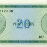 20 песо Кубы 1985 года pfx9