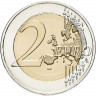 2 евро, 2018 г. Люксембург 150-летие Конституции Люксембурга